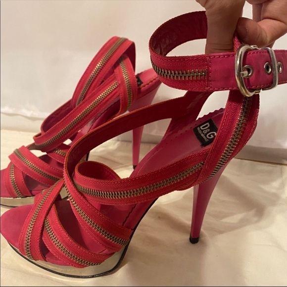 DOLCE & GABBANA platform heels pink - Picture 4 of 7